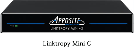 米Apposite社製WANエミュレータLinktropyシリーズ「Mini-G」の販売を開始  ポータブルサイズで1GbpsのWAN環境をエミュレート可能に！
