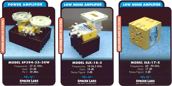 Amplifier （増幅器） 10-110GHz